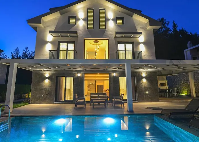 Oludeniz 4 Bedroom 2404 别墅 费特希耶